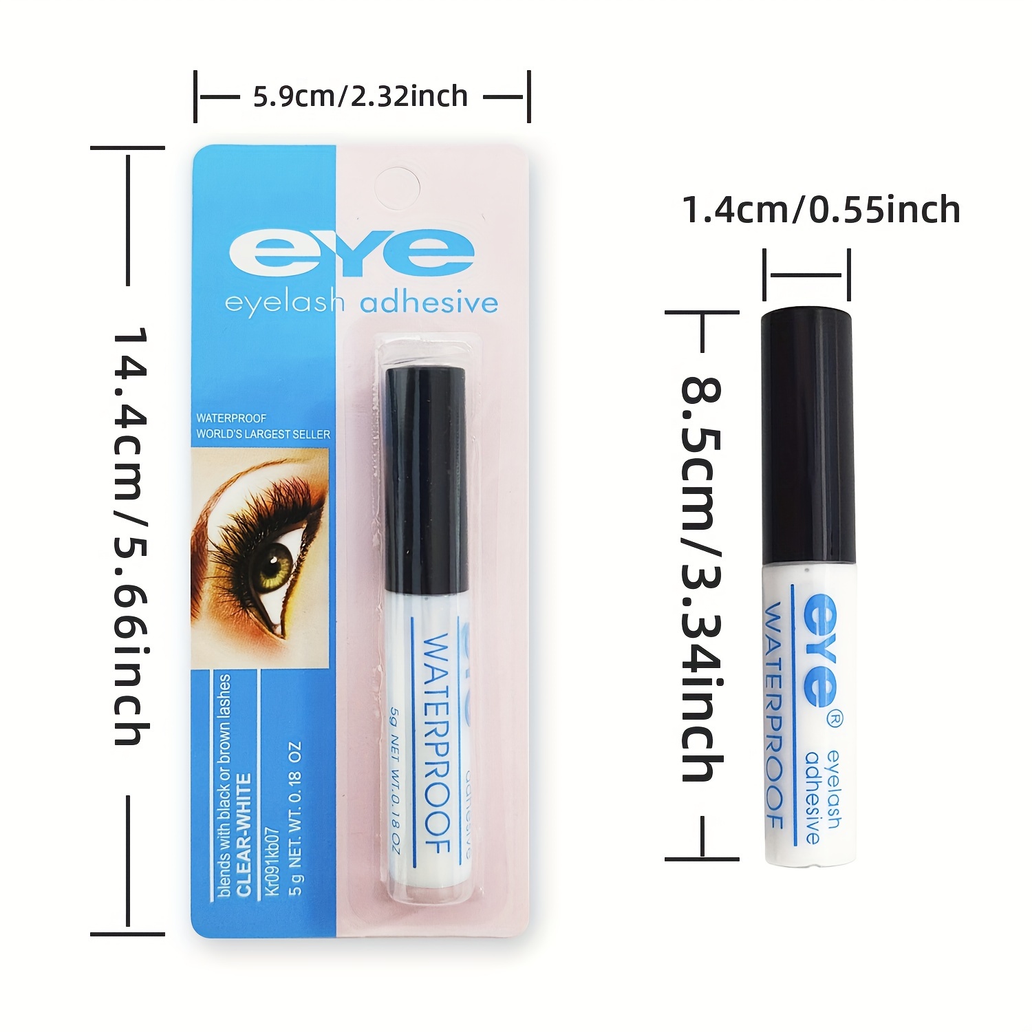 Durable Fast-Drying Adhesive for False Lashes