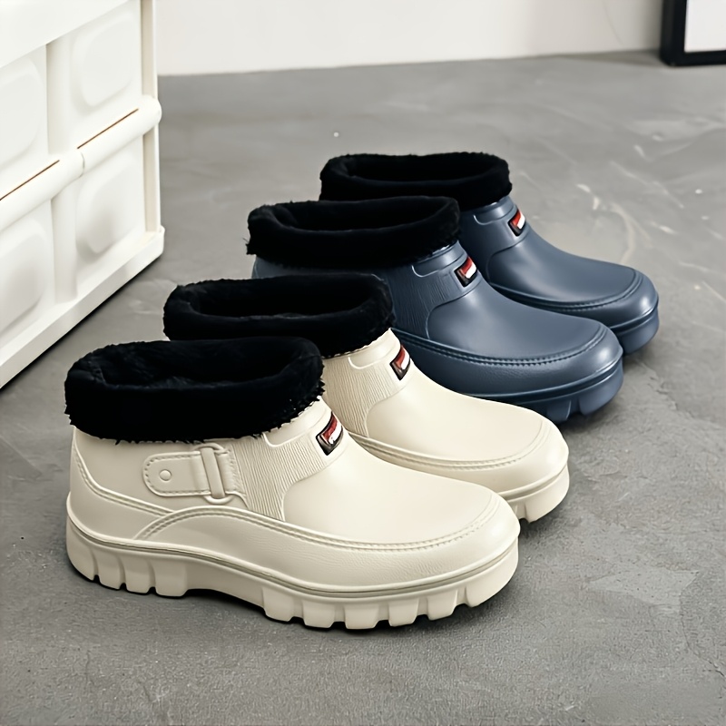Men's Wide-toe Snow Boots for Comfort