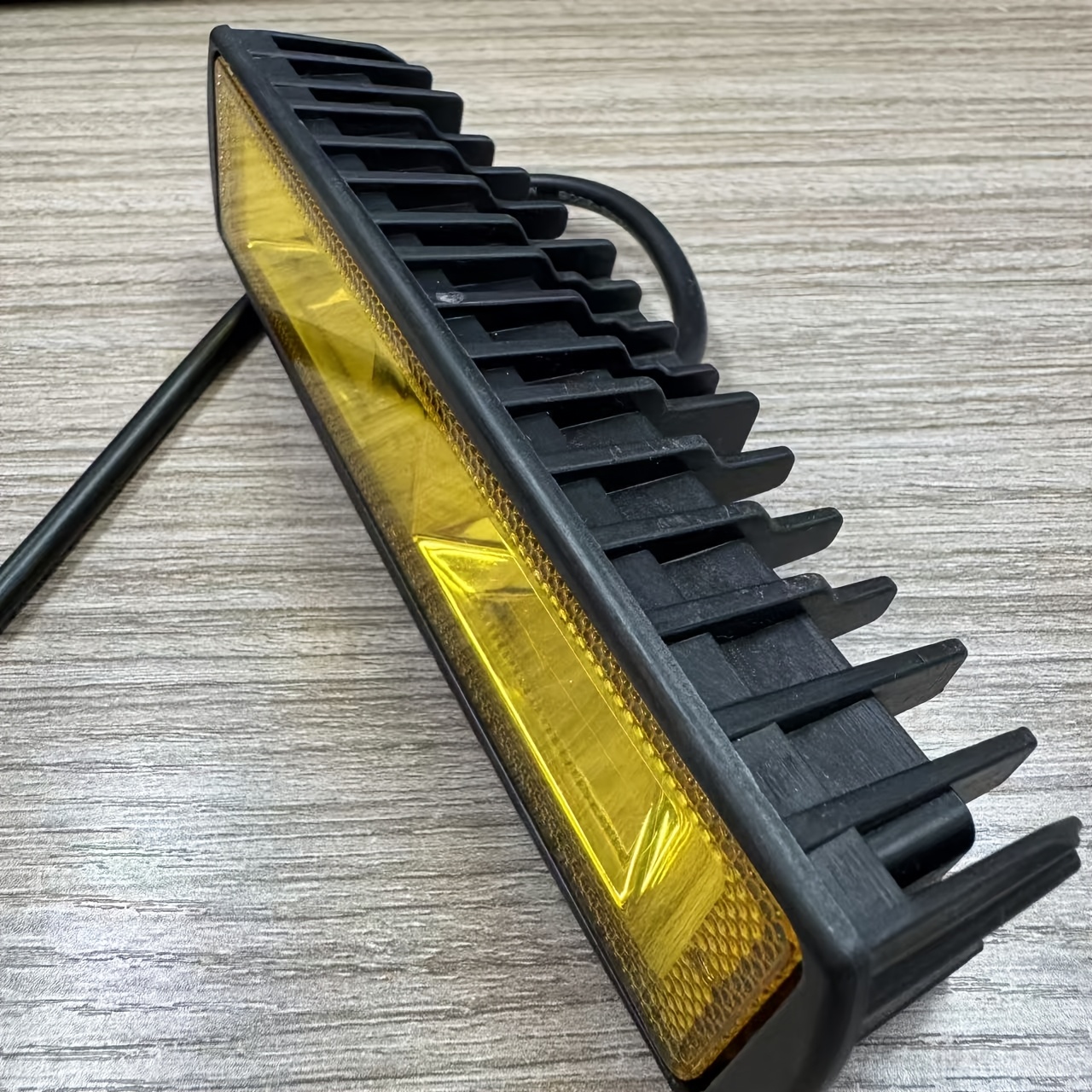 TEMU Led Working Yellow Light Strip Off-road Driving Fog Light Yellow Daytime Running Light Module Suitable For Atv Utv Suv Truck Ship Pickup Truck