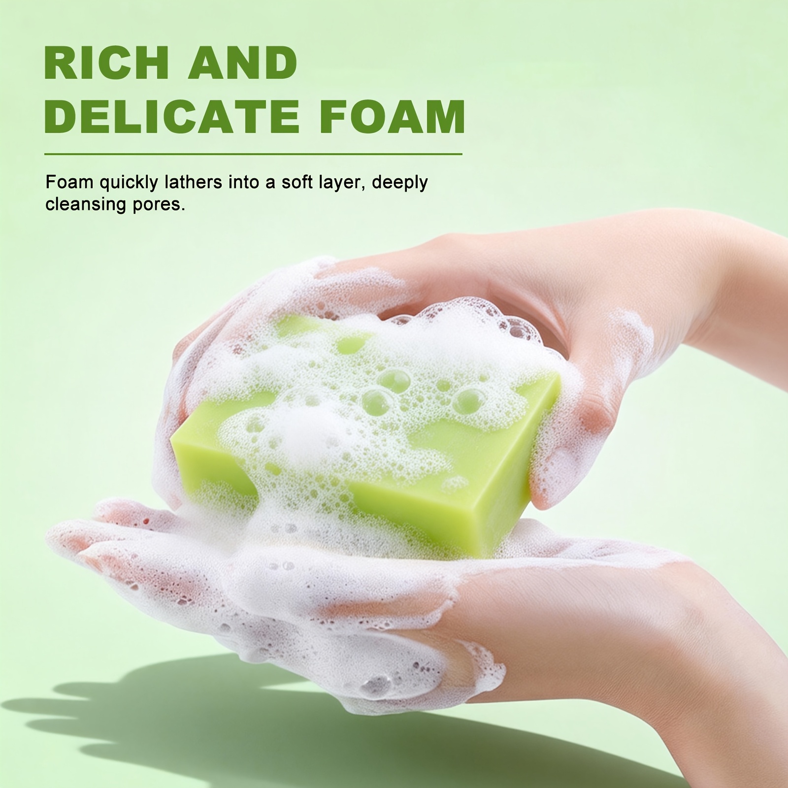 Avocado Soap Bar with Extract, 3-in-1 Cleanser