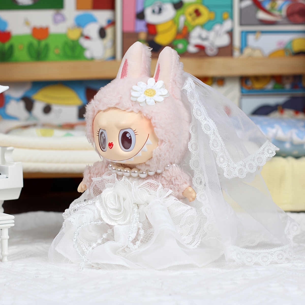 Labubu Doll V1 V2 Wedding Festival Outfit