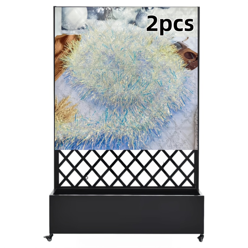 TEMU 2pcs Longueur 400Cm/157.48 Pouces de Festive Iridescentes, Convient pour Noël, Thanksgiving, Halloween, Nouvel An, Fêtes, Rassemblements,
