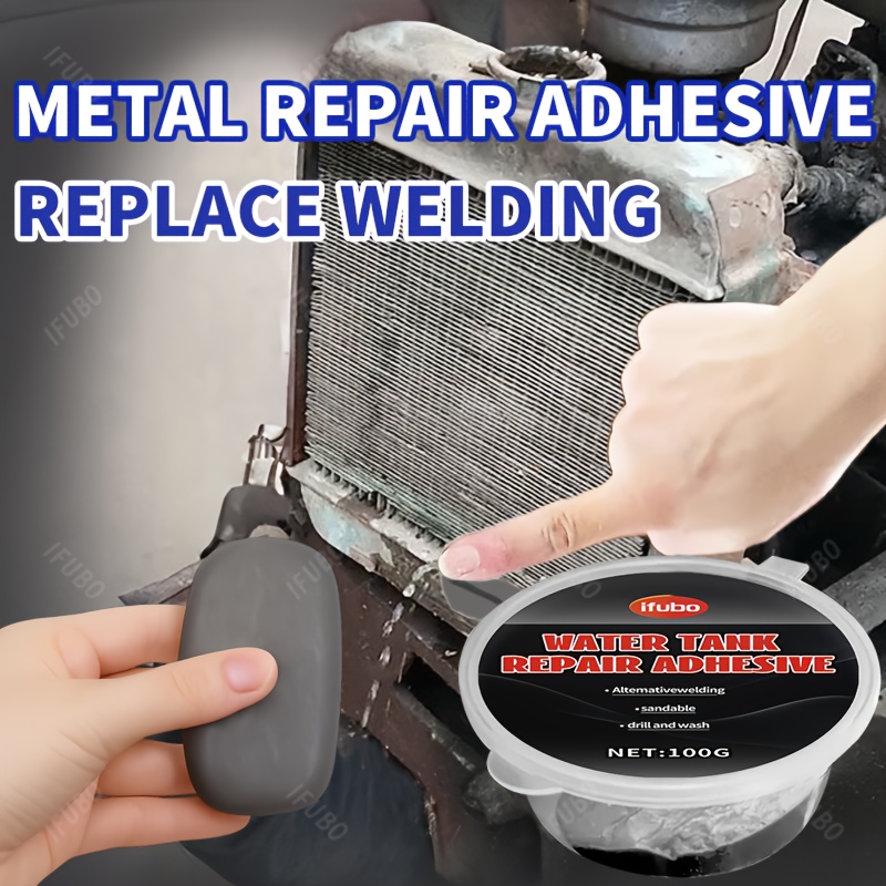 Water Tower Leakage - Special Adhesive for Sealing Leaks, Stainless Steel And Plastic Water Leak Repair Agent, Patching Paste for Grain Storage Bins with Holes. Prevents Small Animals from Stealing Food. Car Radiator Leak Sealant