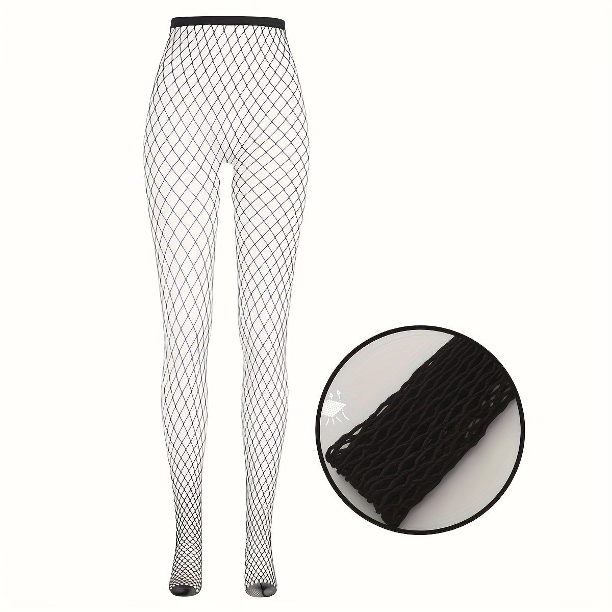 garter belt leggings plus size Plus Size Curvy Suspender Lace Trim Pantyhose