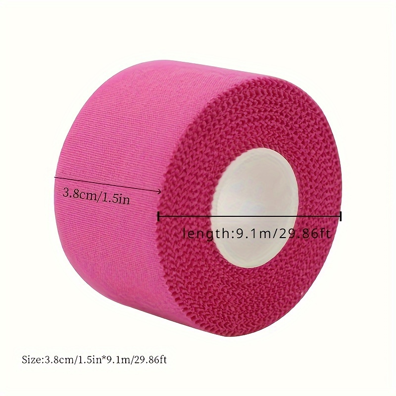 6 x Sports Tape 10 m x 3.8 cm Colour: white