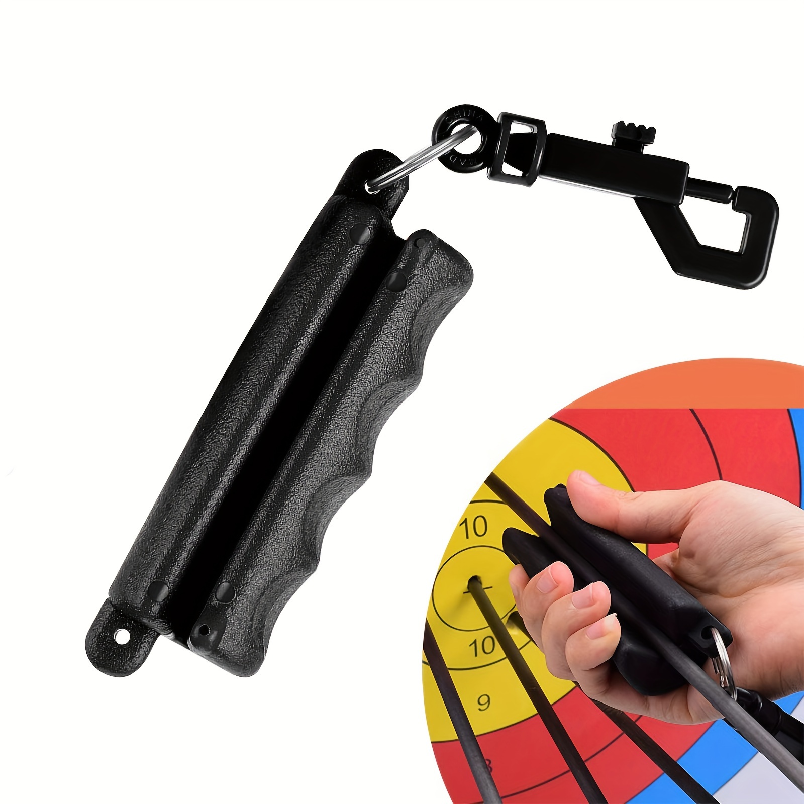 

Durable Rubber Arrow Puller With Belt Clip - Easy Grip Archery & Arrow Remover Tool, Fit For Carbon And Wood Arrows