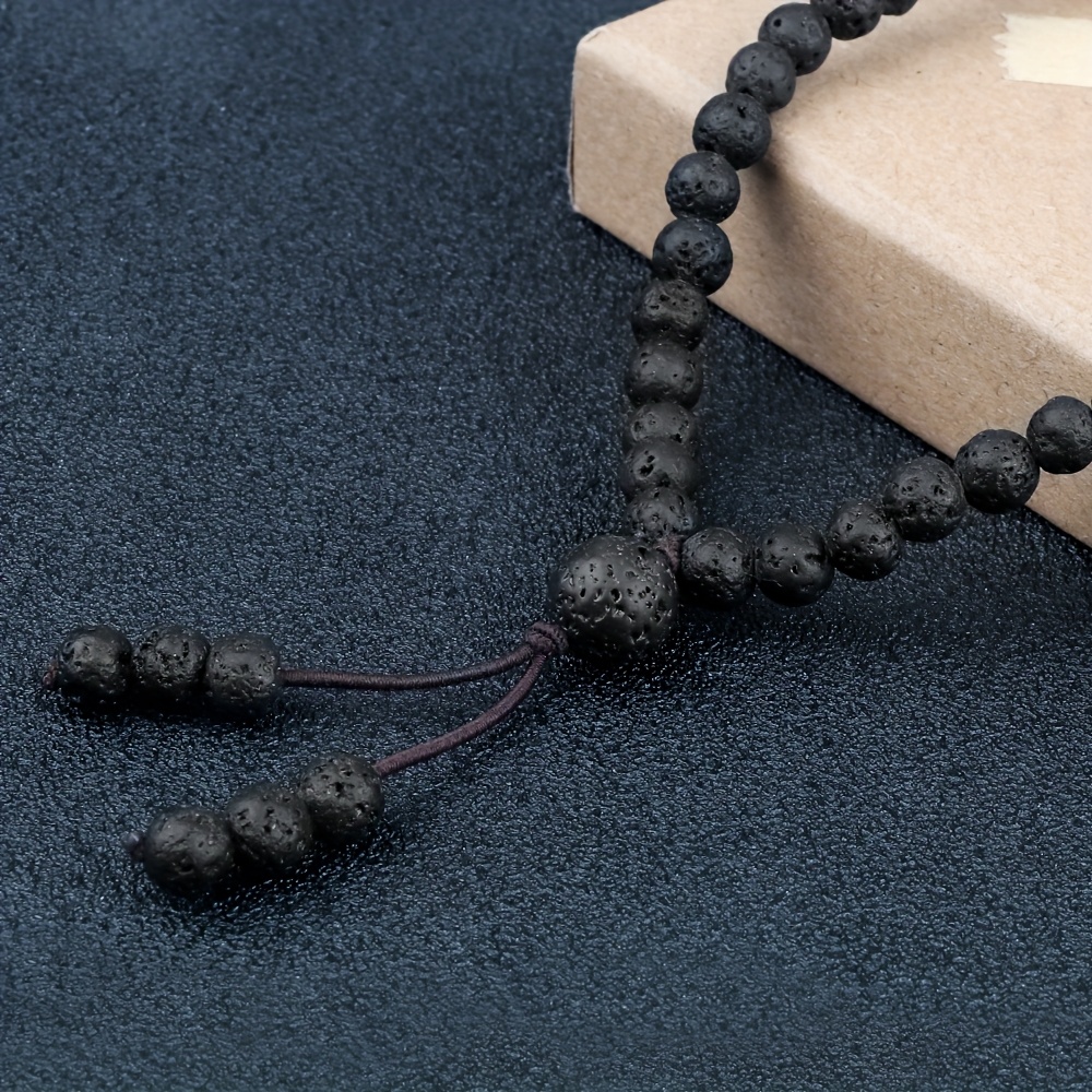 108 Bead Natural Stone Beaded Necklace