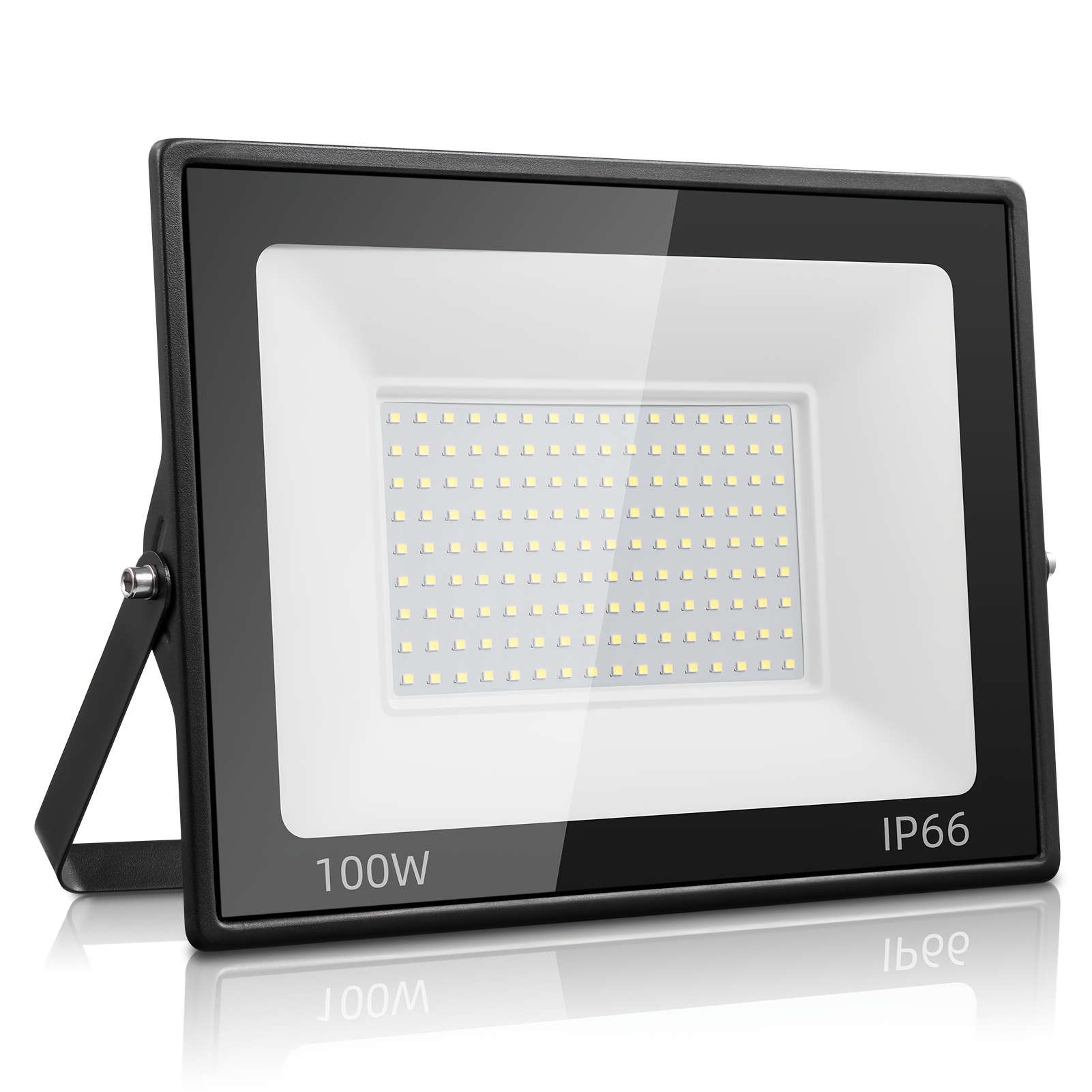 

100w Led Flood Lights, Work Lights Waterproof Ip66 High Brightness Warm Wall Lights Landscape Lights Led Spotlight Outdoor Spotlight For Warehouse, Garden, Garage, Yard