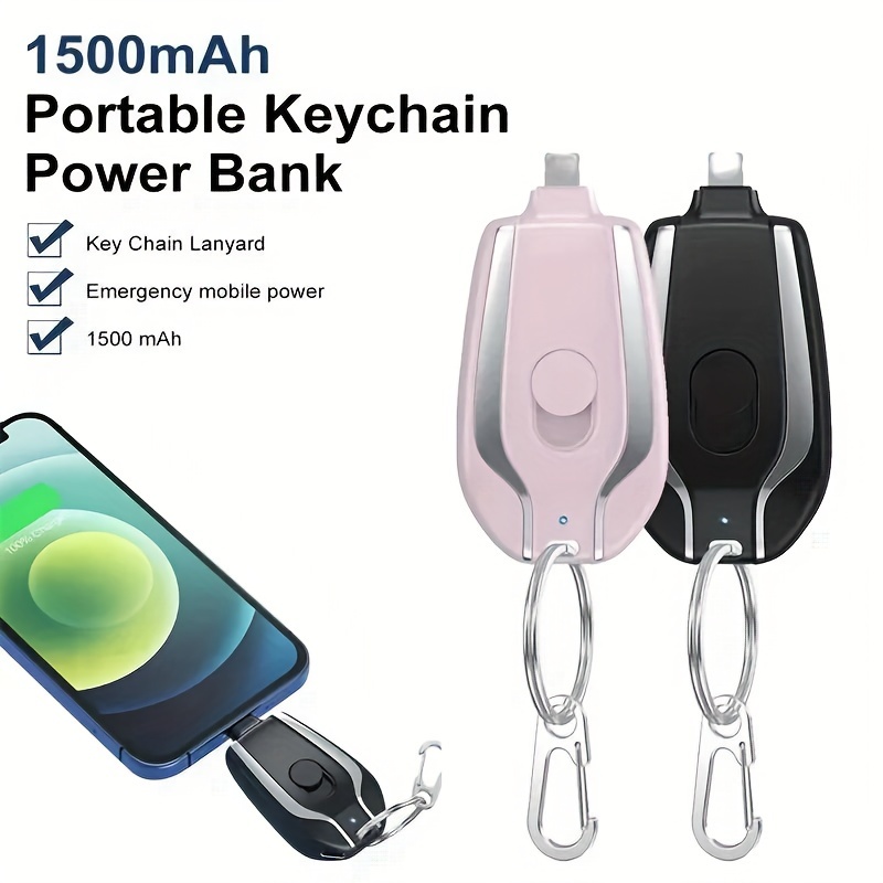 

1500mah Portable Charger [ Charging For Phones, /