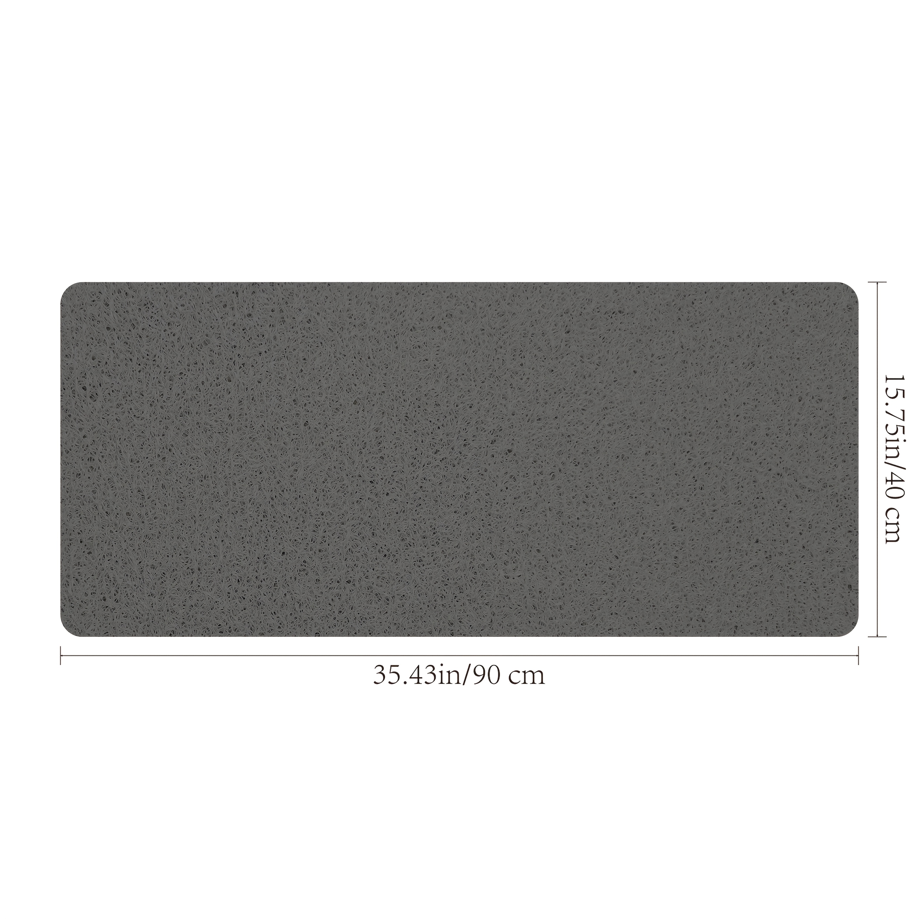 Image of Soft Textured Bathroom Mat, Shower And Bathtub Mat, Non-slip Comfortable Bathtub Mat With Drainage Tube, Suitable For , Quick Drying