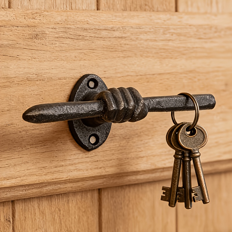 TEMU Iron Wall-mounted Hook, Entrance Hook Or Unique Room Decoration, For Hanging Coats, Wallets, Scarves Or Jewelry, Very Suitable For Storing