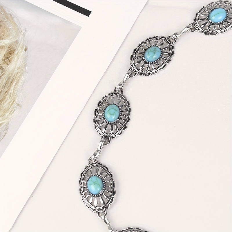 Women's Vintage Turquoise Belt