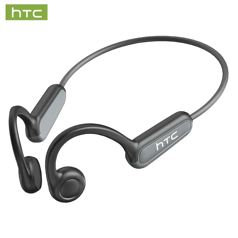 Image of 1pc Htc Ne66 Bluetooth 5.4 Bone Conduction Headphones Stable Connection Low Latency Wireless Earbuds For Sports Gaming Music Calls
