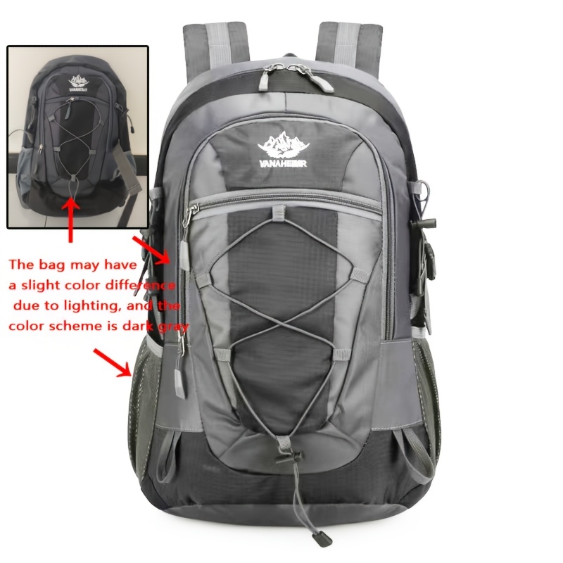 E-shop Multifunktionaler Outdoor-Bergsteigerrucksack, leichter Reise-Wanderrucksack mit Gepäckaufbewahrung, inkl. Wanderstockhalterung