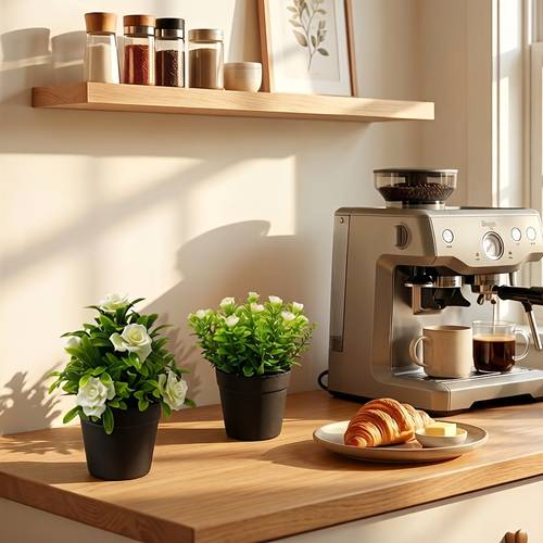 2 stück künstliche tisch-topfpflanzen, künstliche blumen, weiße rose & eukalyptus, schwarze töpfe, realistische blütenblätter, ideal für zuhause, schreibtisch & büro, für valentinstag, hochzeit & ostern, pflegefrei, großartig für wohnzimmer, arbeitszimmer & fensterbank