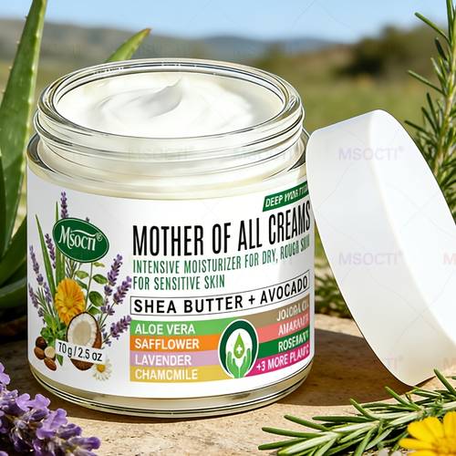 this moisturizing cream with honey and shea butter provides hydration for dry irritated and its a versatile daily cream ideal for and body