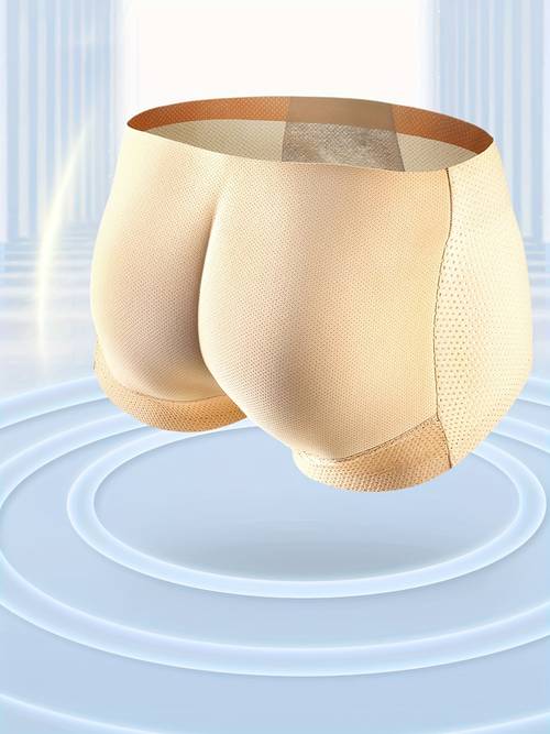 mens lifting underwear with pads hip lifting boxer briefs enhancing thickened sponge mesh