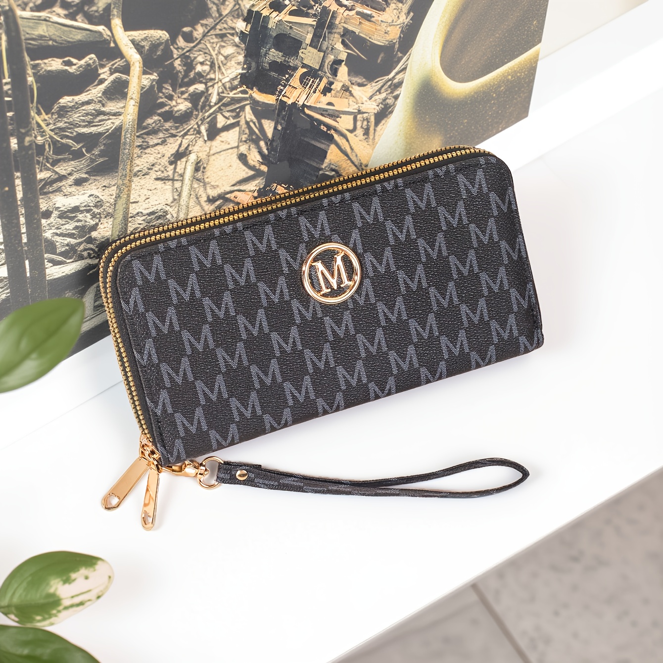 Women's Wallet 2025 Autumn 0 Wallet Easy Versatile M Element Card Bag Cross Border Delivery