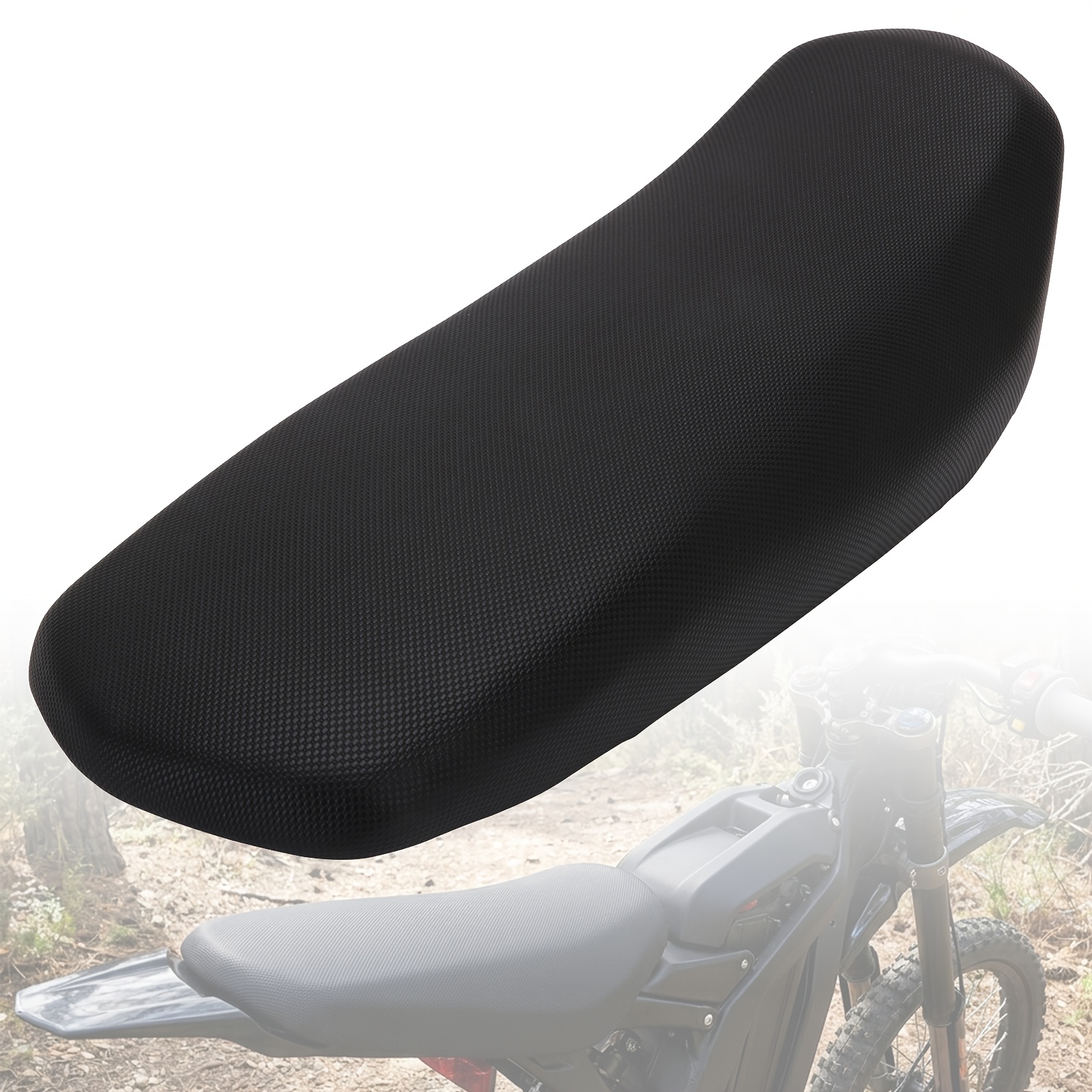 TEMU Sur-ron Seat Cushion Electric Dirt Bike Seat Pattern Thickened Motorcycle Seat For X S X260
