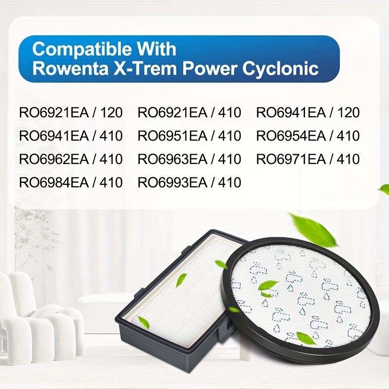 compatible filter and mesh for rowenta vacuum cleaner accessories ro6941ea and ro6984ea series details 3