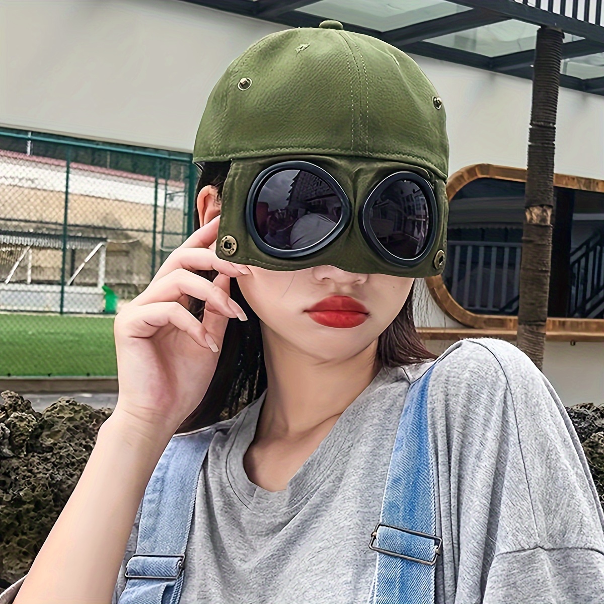 

Glasses Baseball Cap Vintage Solid Color Hip Hop Dad Hat Adjustable Sun Hats For Women Men