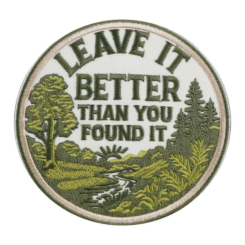 Image of 1 Embroidered Patch, " Better Than You It," Suitable For Clothes, Jackets, Hats, And Accessories