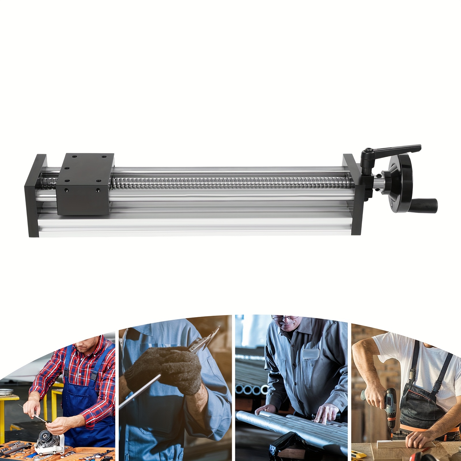 GooEquip Kit Guide Lineari – 2 Alberi Da 20 Mm X 1000 Mm, Con 4 Supporti SK20 E 4 Cuscinetti SCS20UU Per CNC E Stampanti 3D