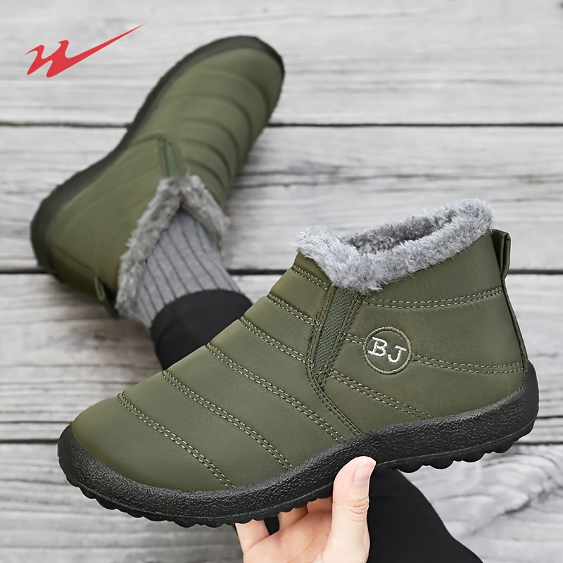 Shoes Winter New Lovers Snow Boots and Velvet Padded Boots
