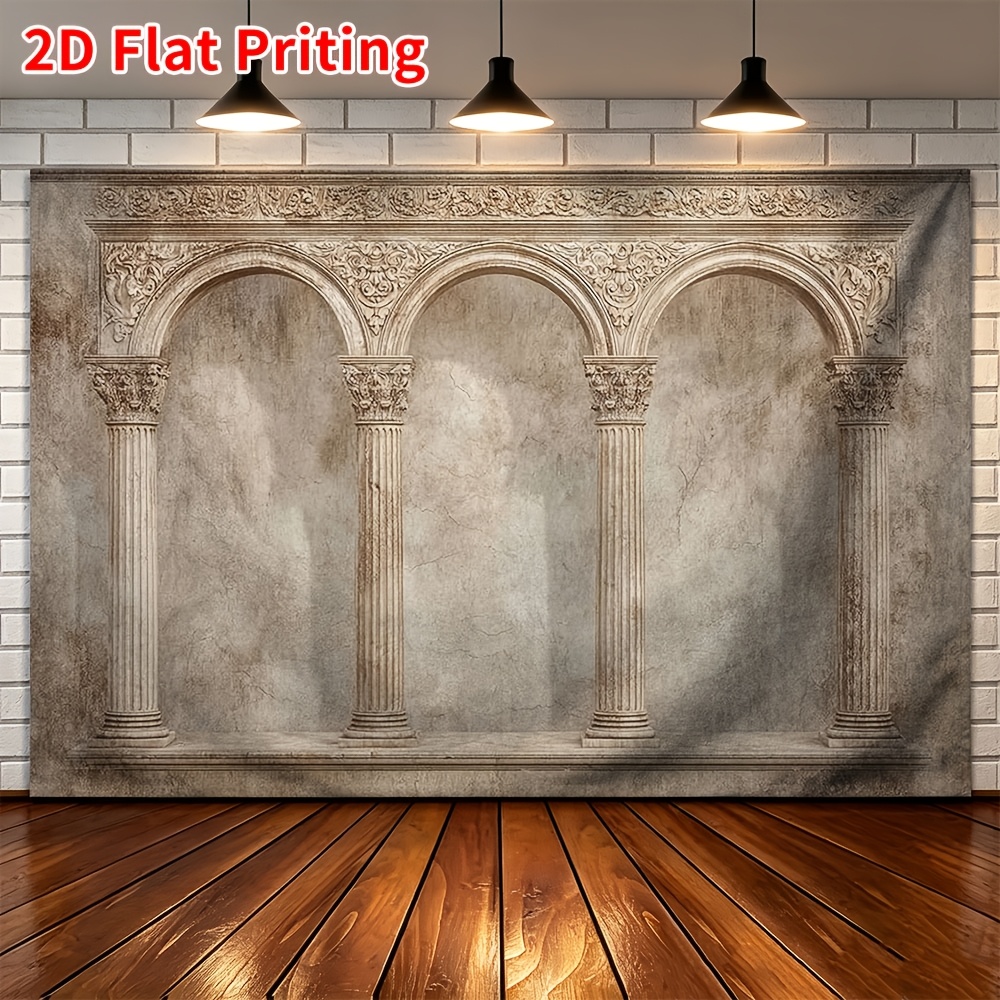 Photography Backdrop Roman Column Arch for Weddings and Birthdays