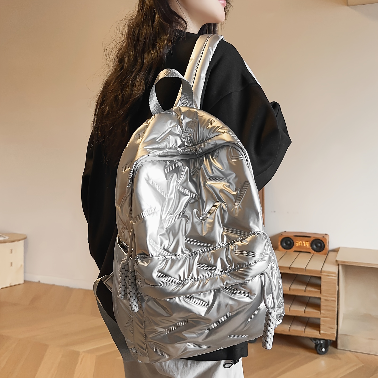 

A And Versatile Cute Backpack For Students, Trendy And Multifunctional, Suitable For Sports And Travel Large Capacity.