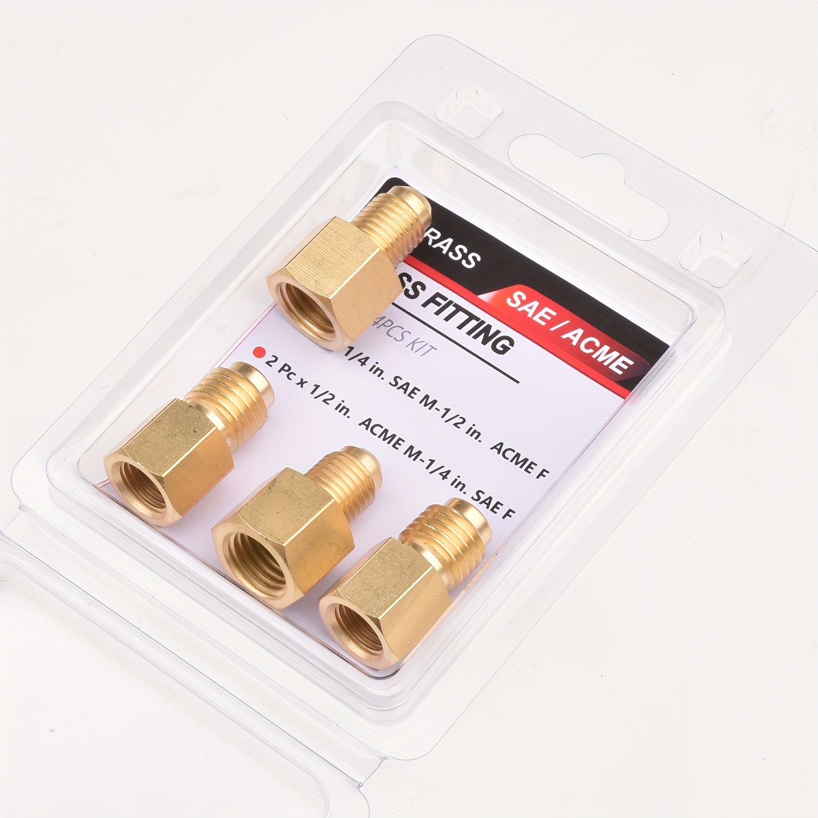 R134a Refrigerant Tank Adapter Set Brass Conversion Kit R12 - Temu ...