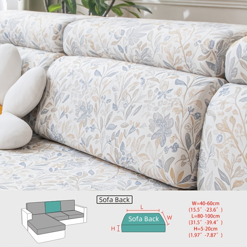 TEMU 1 de sofá para todas , elástica y para sofá cama, de sofá , cojín de sofá para todas , para mascotas, resistente al y a los arañazos, lavable a