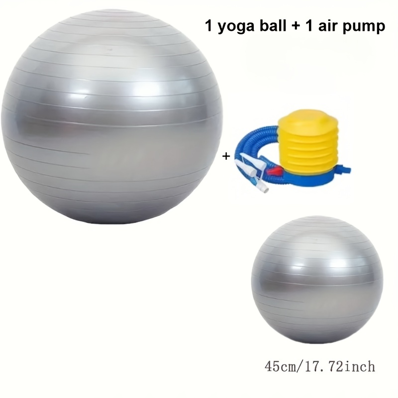 TEMU Extra Large Thickened Yoga Ball, Exercise Ball, Balance Training Yoga Ball, With Air Pump, , And Valve