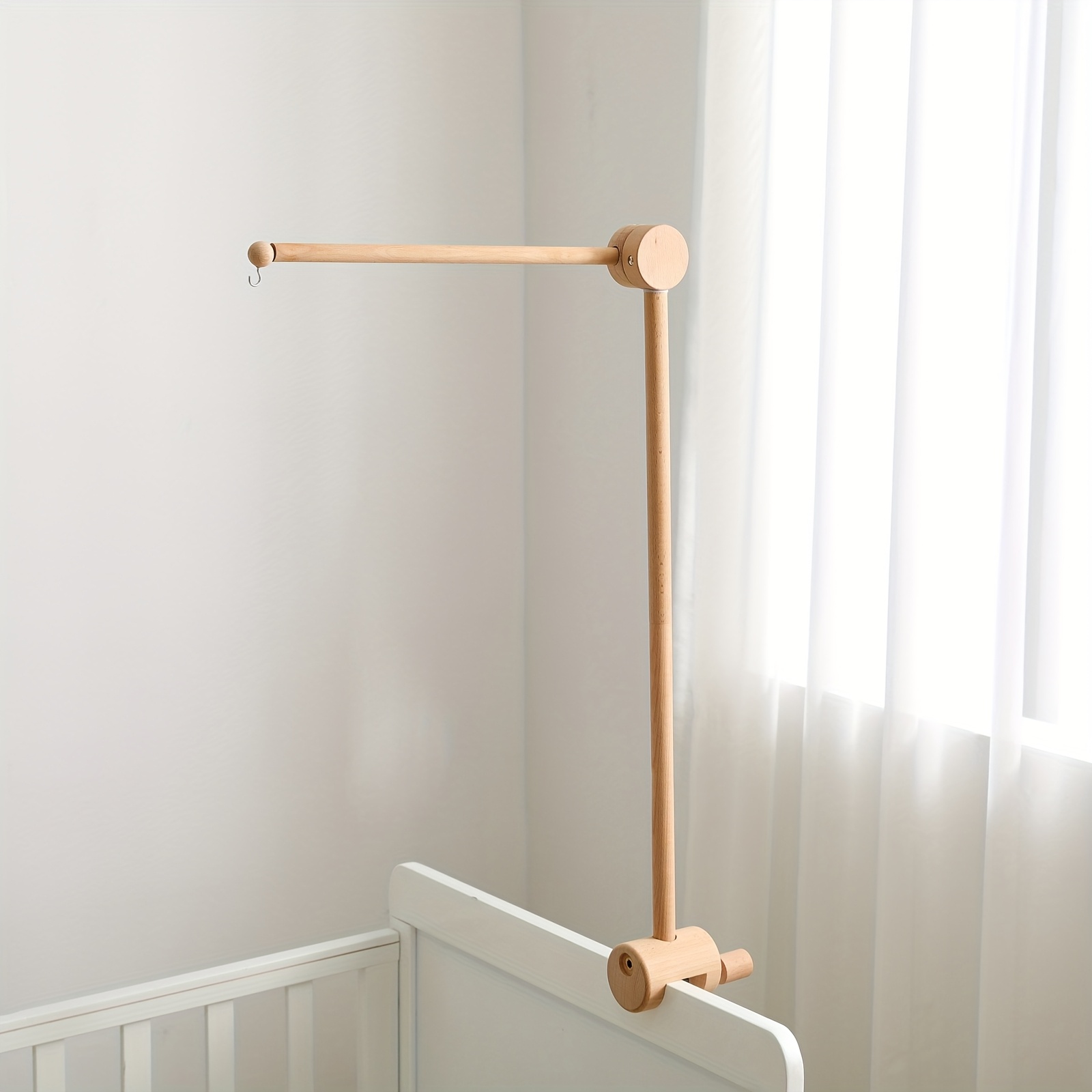 stroller and crib hanging toys bracket adjustable newborn crib mobile stand christmas halloween birthday   prop