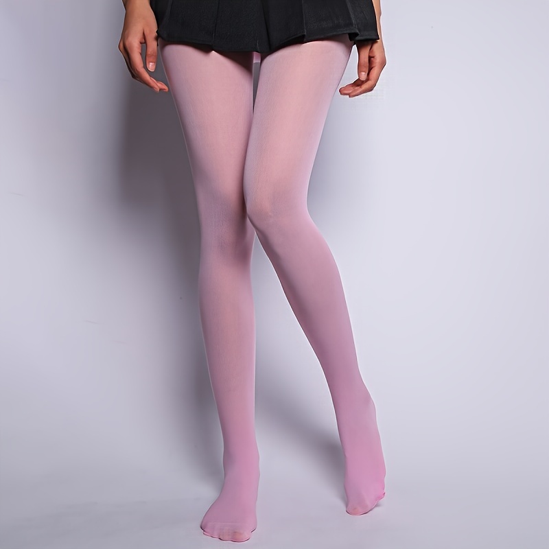 White stockings with pink stripes very sexy for women / Stockings with  white or