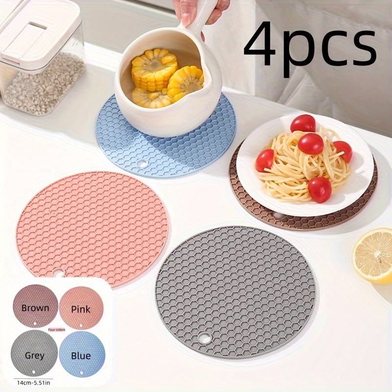 

4pcs, Mat, Scalding And Mat, Pot Mat, Dining Table Mat, To , ,