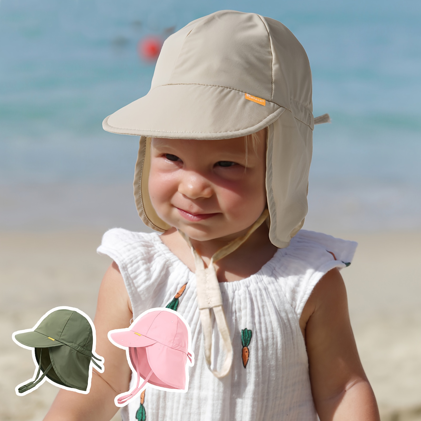 Unisex Baby Bucket Hat, Fishing Cap For Boys And Girls, Cute Princess Sun  Hat For Toddler With Bow