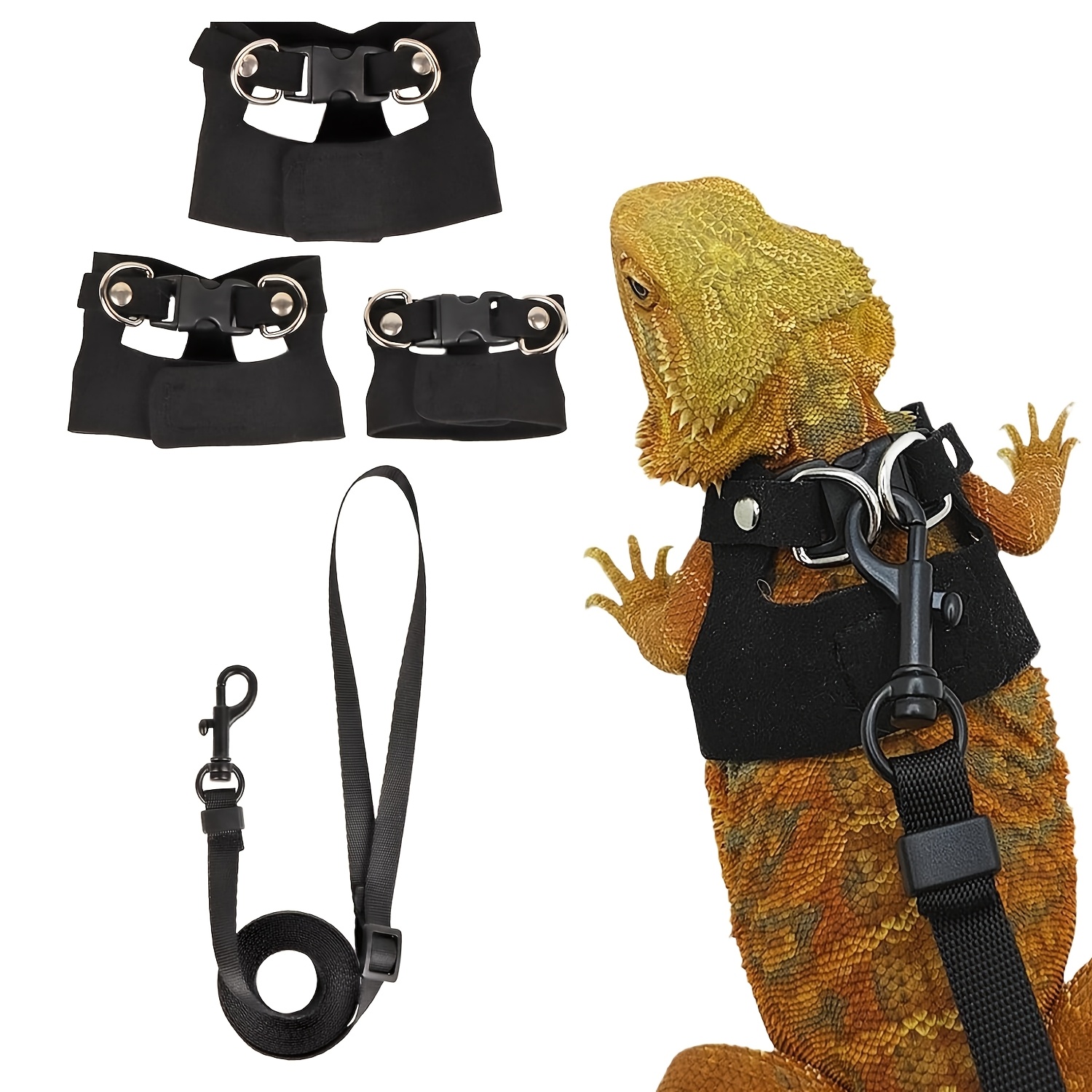 Bearded Dragons Set/Harness And Leash/Walking Your Lizard/Ideal for/Available in 3 Sizes