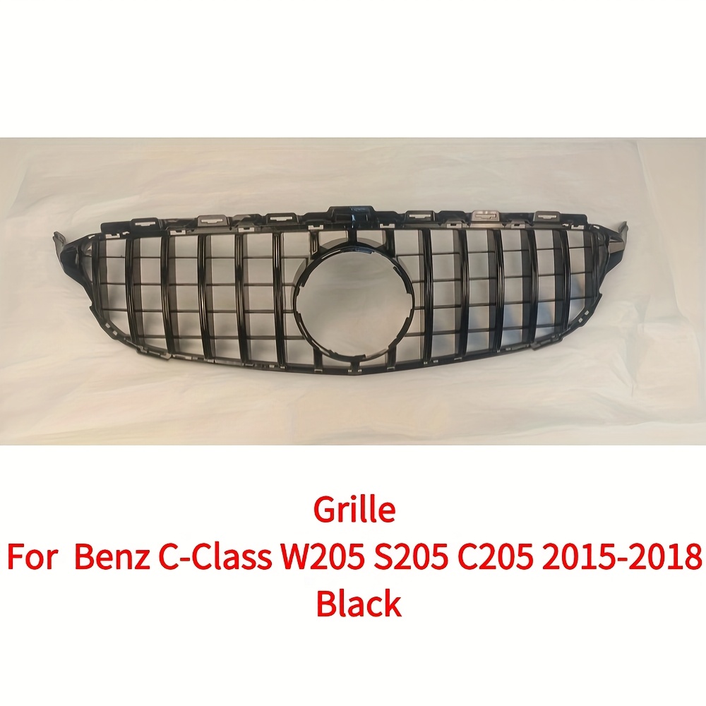 TEMU Suitable For W205 2015-2018 //c250/c260/ Grille Upgrade Front Bumper Fairing Modification Parts Accessories