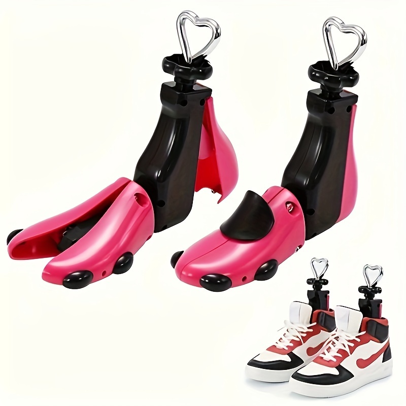 

Adjustable Unisex Shoe Stretcher - Fits Boots & High-top Sneakers, Prevents Deformation & Wrinkles, Fits Women's Sizes 6-11 & Men's 5-9.5, Vibrant Magenta