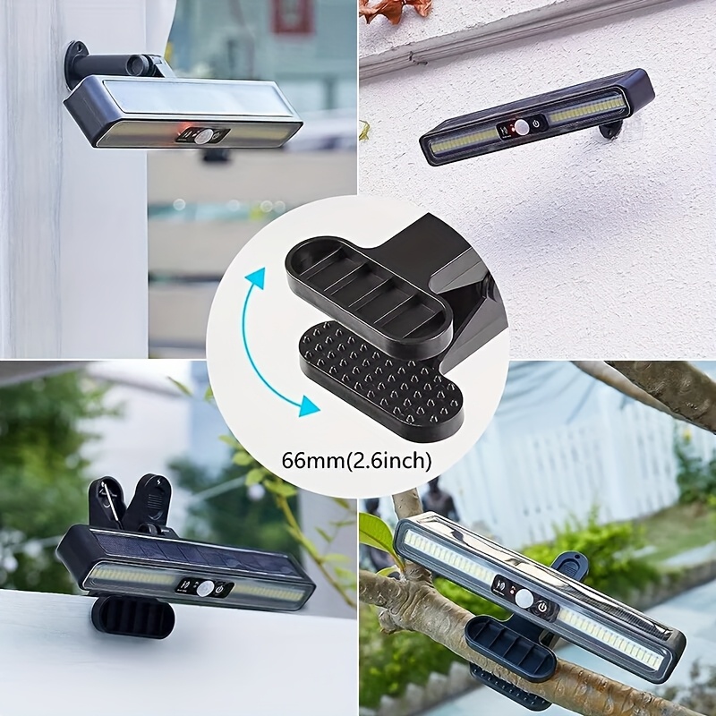 1PC Solar Motion Sensor Licht 36 LED Perlen Outdoor Wand Zaun Licht Für Camping Garage Hof Kommerziellen Beleuchtung_voghion.com
