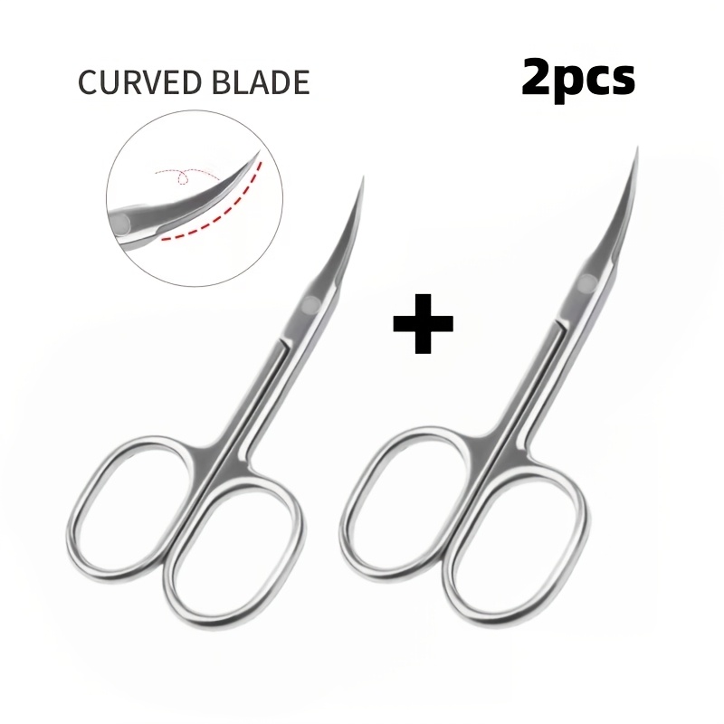 E-shop Präzisions-Schönheitsschere für abgestorbene Haut, Augenbrauen, Wimpern, Edelstahl-Schönheitswerkzeuge, Augenbrauen-Trimm-Schere,