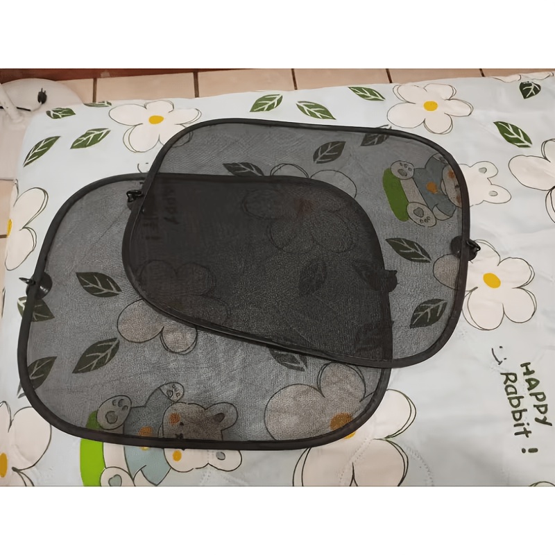 Image of 2d Flat, 2 Packs Car Suction Cup Sun Shades, Car Window Sun Shades Anti-sun And Heat Insulation Side Window Sun Shades