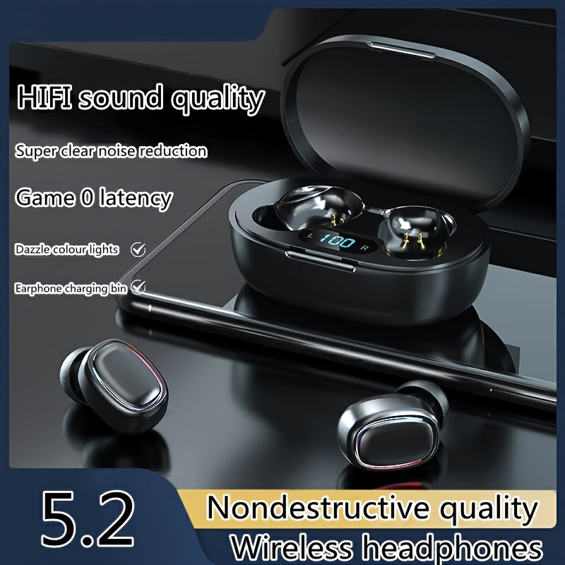 

Wireless Earbuds +charging , And Led Display, Be , Clear Calls, For /, Earphones, Headphone,