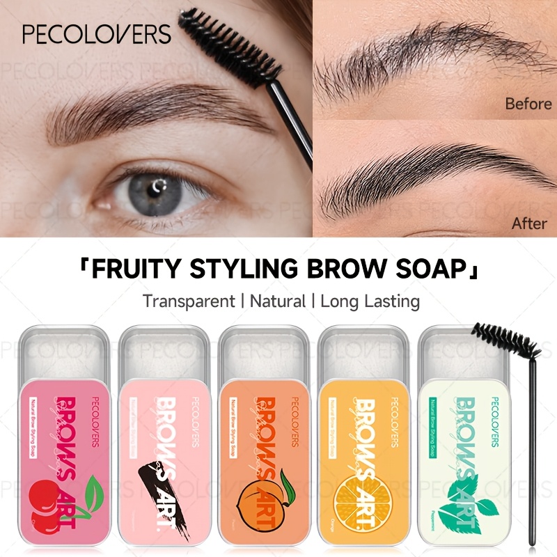 Long-Lasting Quick-Setting Clear Brow Styling Soap