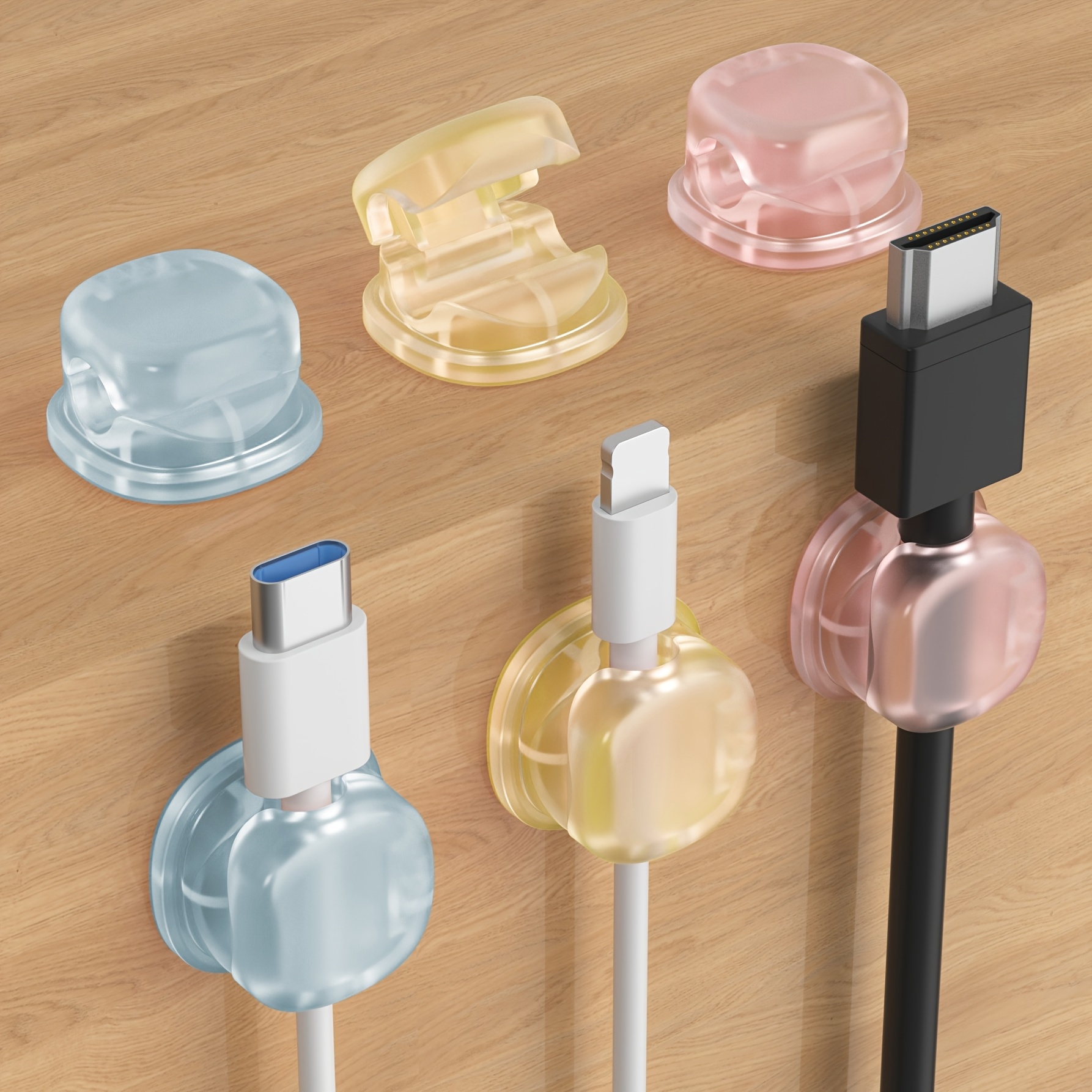 cable desk holder sold on Temu United States