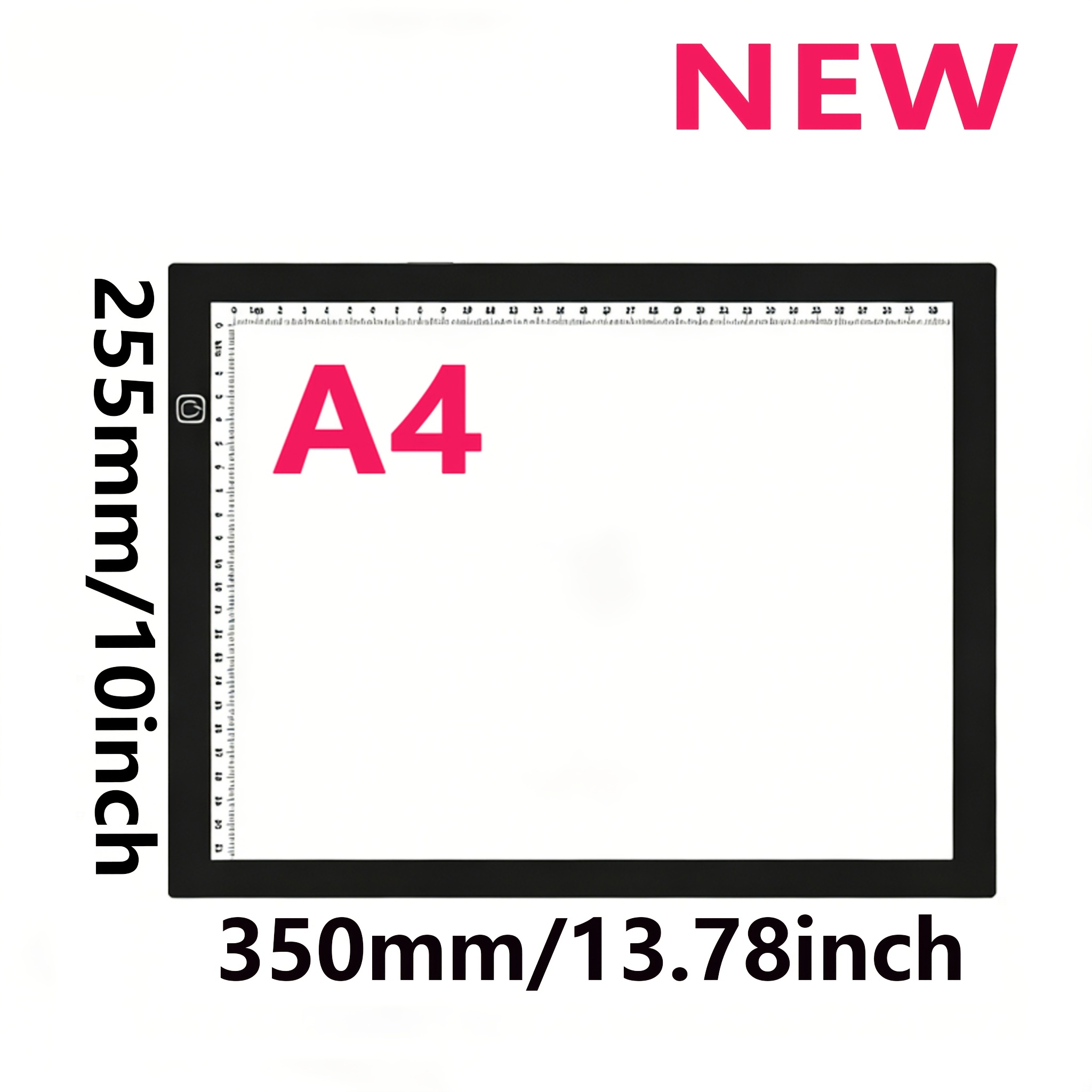 TEMU With Type-c , Available At Price; Size A4/13.78 Inches; Color: ; Color Temperature: 15000 An Extremely Bright Cool ; A New Model Of Box. It