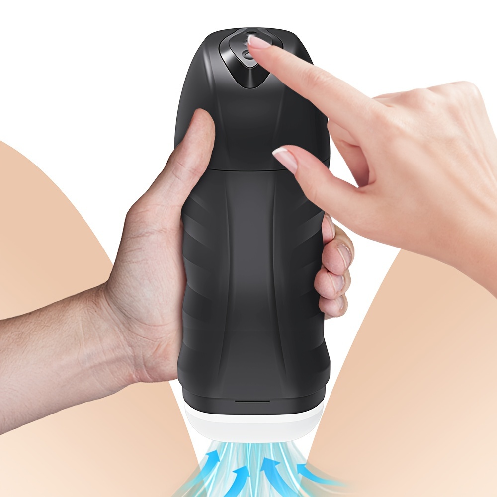 10 * Automatic Male * Vibration Sucking * Equipment Machine * Toys Adult  Goods For Men Man *s Cup, 5 Powerful Sucking * 10 Powerful Vibration  Stimulation * Magnetic Charging