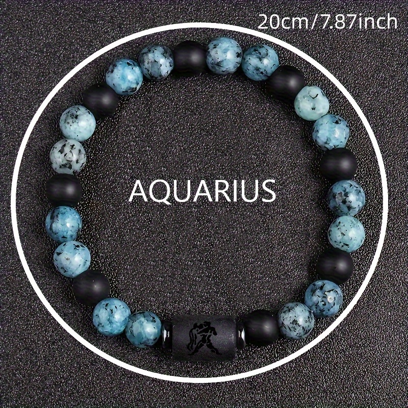 Universe Galaxy Eight Planets Astrology Beaded Bracelet