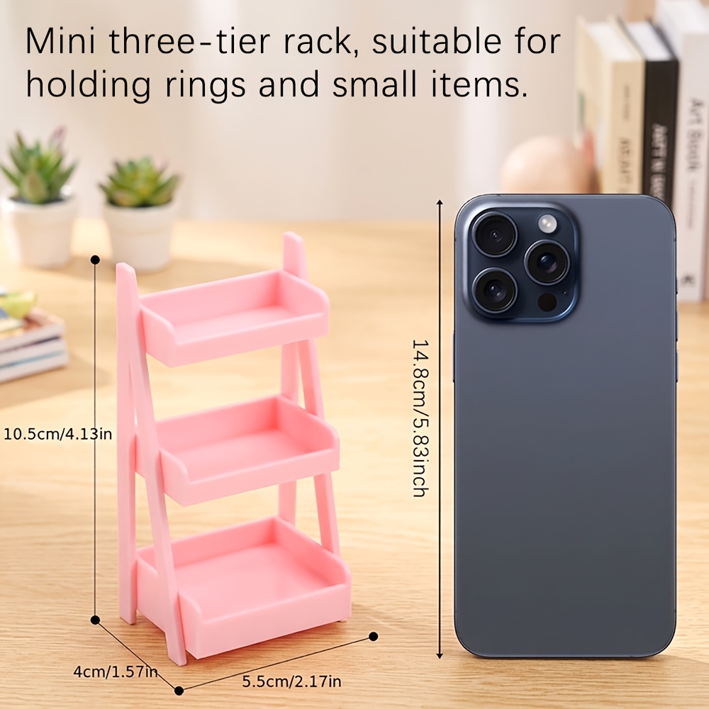 Mini Portable Multi-Layer Storage Rack for Kitchen, Bathroom & Office